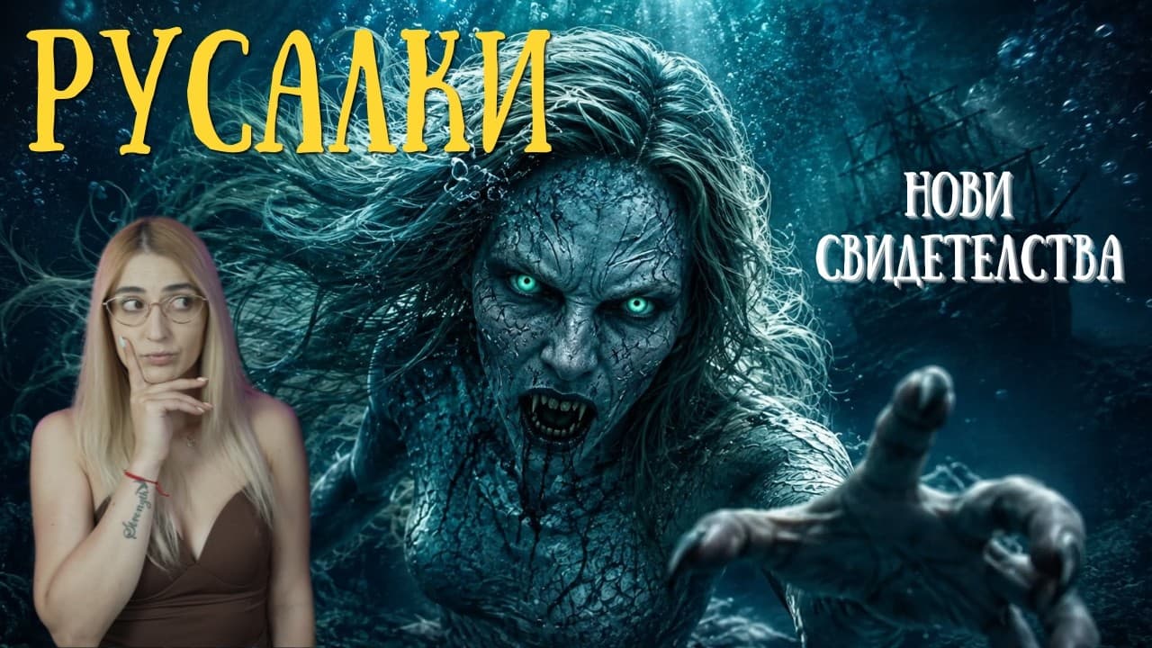 НОВИ СВИДЕТЕЛСТВА за РУСАЛКИ - КОЙ ПЕЕ от ДЪЛБИНИТЕ на ЧЕРНО МОРЕ?