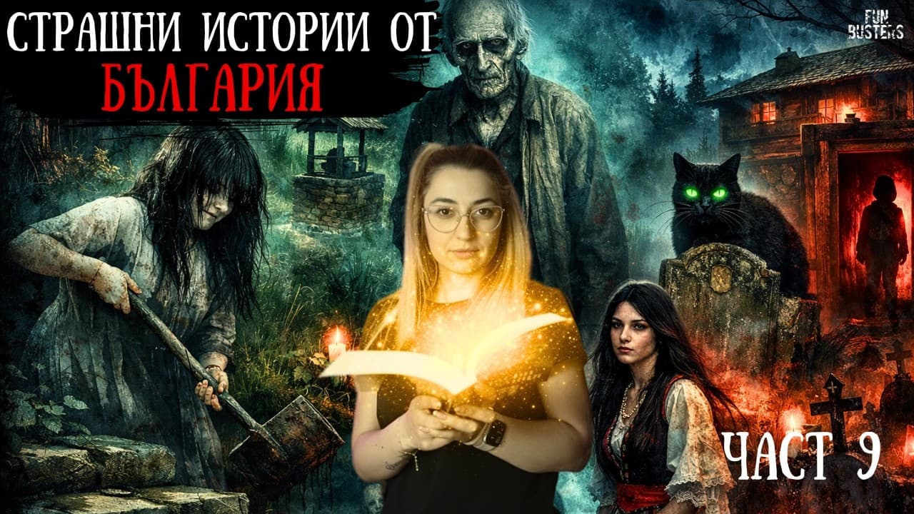 СТРАШНИ истории от БЪЛГАРИЯ за ПРОКЪЛНАТИ КЪЩИ и ЗЛИ ДУХОВЕ! НЕ ГЛЕДАЙТЕ НОЩЕМ САМИ! (част 9)